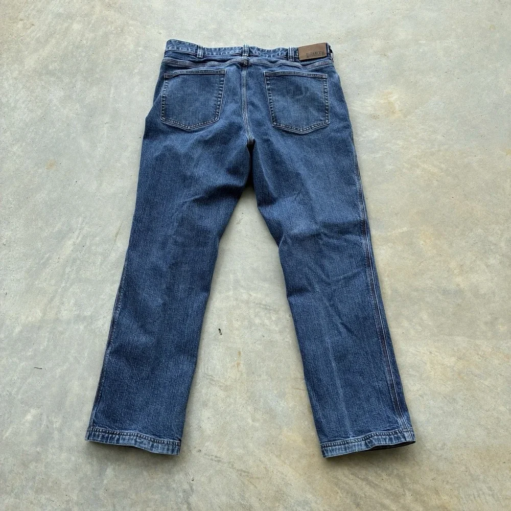 Duluth Trading Co Jeans Men's 38x32 Flex Ballroom Denim Blue Jeans Workwear - Picture 5 of 7